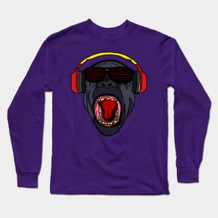 Music Ape Long Sleeve T-Shirt